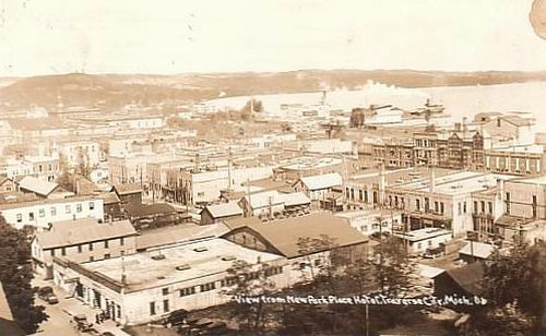 View From New Park Place Hotel - Traverse City (newer photo)